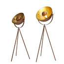Modernluci Industrial Tripod Floor Lamp Gold Standing Lamp - B087NTPKVN - Gold - Brand New