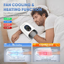 BELHOPE HAND MASSAGER 9 MODES 4 HEATING OPTIONS Fe-0163-White - WHITE - Like New
