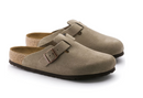 BIRKENSTOCK MEN'S BOSTON SOFT FOOTBED CLOG - SIZE: MEN 11 - TAUPE - Like New