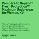 Amazon Basics Postpartum Incontinence Underwear X-Large, 45 Count, Lavender - Brand New