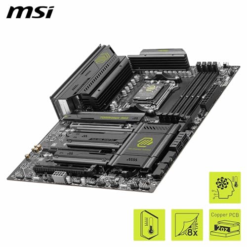 MSI MAG B850 TOMAHAWK MAX WIFI MOTHERBOARD ATX SUPPORTS AMD RYZEN 9000/8000 - Like New
