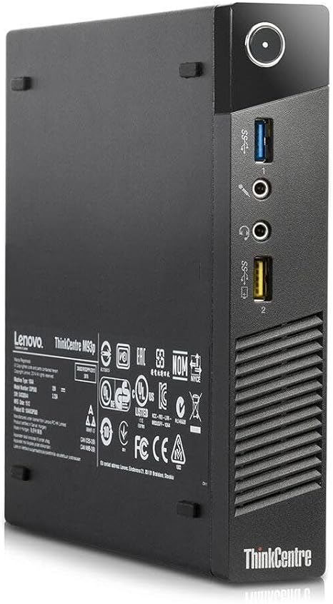 For Parts: LENOVO THINKCENTRE TINY DESKTOP M93P I5-4570 8GB 128GB SSD -PHYSICAL DAMAGED