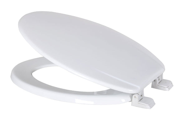 Dream Bath Heavy Duty Elongated Toilet Seat with non-slip seat quick-attach - Like New
