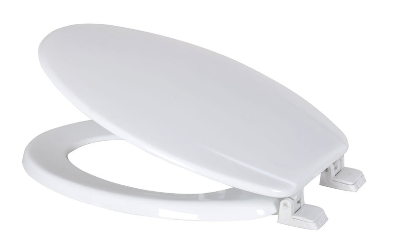 Dream Bath Heavy Duty Elongated Toilet Seat with non-slip seat quick-attach - Like New