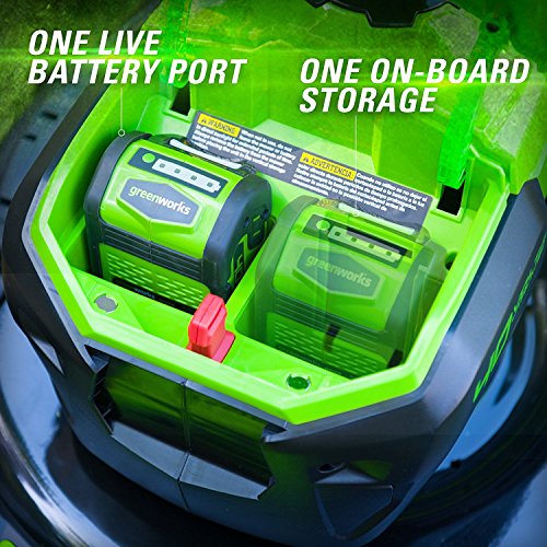 Greenworks 40V 21 inch Self-Propelled Cordless Lawn Mower, - Scratch & Dent