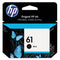 HP 61 Black Ink Cartridge | Works with *DeskJet 1000 | CH561WN Like New