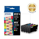 EPSON 812 DURABRITE ULTRA INK HIGH CAPACITY STANDARD COLOR CARTRIDGE T812XL-BCS - Brand New