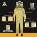 BeeProGear 3-Layer Ventilated Mesh Beekeeping Suit for Men & Women -B09HDJ27CF - Brand New