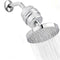 ADOVEL High Output Shower Head and Hard Water Filter SF240 - Silver Like New