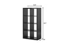 Better Homes and Gardens 6-Cube Organizer, gray - Like New