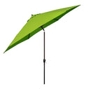 ASTELLA 11-FT ALUMINUM GREEN PUSH-BUTTON TILT MARKET PATIO - Scratch & Dent