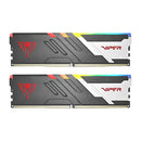 PATRIOT RGB DDR5 RAM 32GB (2X16GB) 6000MHZ CL36 1.35V, 9DE00297-PVVR532G600C36K - Like New
