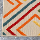 Superior Indoor/Outdoor Runner Rug Ares Collection 2' 3" x 8', Cream - Brand New