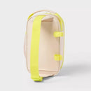 SUN SQUAD 6 CANS/4.5QT SOFT SIDED COOLER - BEIGE / YELLOW - Scratch & Dent