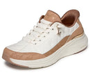 188065 SKECHERS MARTHA STEWART SLIP-INS COZY FIT FOAM, SIZE 6.5, TAN - Like New
