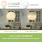 A19 LED Light Bulb 9.5W 2700K Dimming E26 Medium Base, 6 Packs - G25 Soft White - Like New