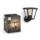 Philips Hue Inara Outdoor Smart Wall Light, Black - Requires Hue Bridge - Like New