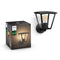 Philips Hue Inara Outdoor Smart Wall Light, Black - Requires Hue Bridge - Like New