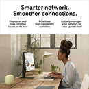 Google Nest WiFi Pro - Wi-Fi 6E Reliable Home Wi-Fi System with Fast Speed - Like New