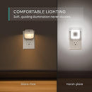 Eufy Plug-in Night Light Warm White LED Dusk-to-Dawn 4 Pack AK-T1303121 - White Like New