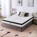 VAOBYK QUEEN MATTRESS, 12 INCH HYBRID QUEEN MATTRESS IN A BOX, MEMORY FOAM - Brand New