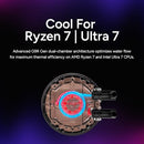 COOLER MASTER 240 CORE II LIQUID CPU AIO COOLER 240MM RADIATOR - BLACK - Like New