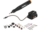 For Parts: Worx MakerX 20-Volt Rotary Tool Kit - Black WX739L PHYSICAL DAMAGE