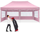 ABCCANOPY POP UP CANOPY TENT ELEGANT CHURCH WINDOW 8X16,PINK - Scratch & Dent
