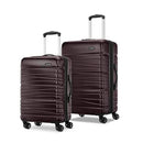 SAMSONITE EVOLVE SE HARDSIDE EXPANDABLE LUGGAGE SPINNERS CARRY-ON CORDOVAN 2PC - Like New