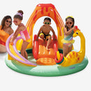 Funsicle Prehistoric Inflatable Pool, 72” x 62” x 46”, KA0411000 - Multicolor - Like New
