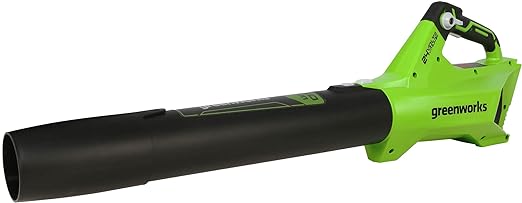 Greenworks 24-Volt 110 MPH 450 CFM Cordless Blower Tool Only - Black/Green Like New