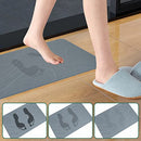 Bath Stone Mat, Non-Slip Fast Drying Absorbent Natural Diatomaceous Earth Mat - Brand New
