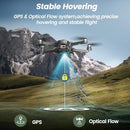 WEFONE DRONES WITH CAMERA FOR ADULTS 4K, 5G, 2 BATTERIES, WEFONE, WF30 - BLACK - Like New