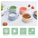 UDOIT Unbreakable Wheat Straw Kettle Set with 4 Multicolor Cups for Kids - Brand New
