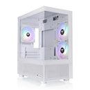 Thermaltake View 170 TG ARGB Snow Micro-ATX Case CA-1Z4-00M6WN-00 - White - Brand New
