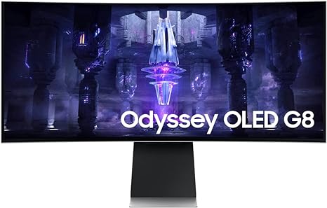 SAMSUNG 34 Odyssey G85SB QD-OLED Ultra WQHD Curved 175Hz - Scratch & Dent