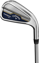 CALLAWAY GOLF PARADYM X IRON SET RIGHT HAND STEEL SHAFT, STIFF FLEX, 6 IRON - PW - Like New