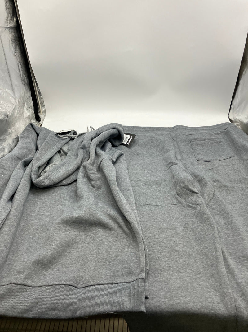 BLAZE BEAT TWO PIECE TRACK OUTFIT, HOODIE, SWEATPANT, 2XL, HEATHER GRAY, HR24005 - Brand New