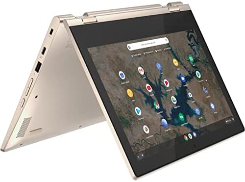 LENOVO CHROMEBOOK 11.6" HD TOUCH INTEL N4020 4GB 64GB SSD ALMOND 82BB0008US - Like New