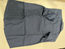 JAMES TAILOR SHORT SLEEVE DRESS SHIRT - SIZE: MEN L - NAVY - Brand New