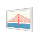 SAMSUNG VG-SCFA65WTBRU 65" CUSTOMISABLE MODERN FRAME FOR 2021-2024 - WHITE - Like New