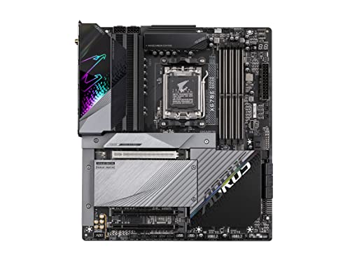 AORUS GIGABYTE X670E MASTER GAMING MOTHERBOARD BLACK EATX DDR5/AM5/LGA 1718 - Like New
