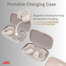 JVC NEW NEARPHONES OPEN EAR TRUE WIRELESS SINGLE EAR USE HA-NP50T - BEIGE - Like New