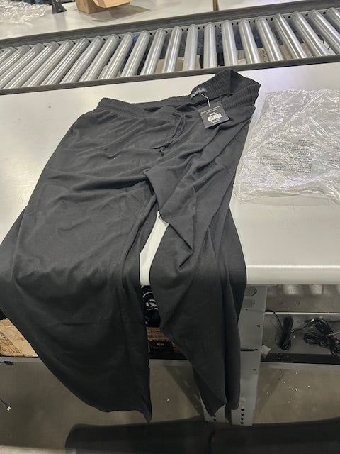 BLUE ICE MEN'S BLACK DRAWSTRING SWEATPANTS - SIZE: MEN 3XL - BLACK - Brand New