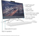 HP All-in-One Desktop Computer 21.5" FHD G5900T 4GB 256GB SSD 22-DF0013W - BLUE - Like New