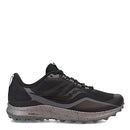 S20737 SAUCONY MEN'S PEREGRINE 12 TRAIL BLACK/CHARCOAL SIZE MEN 11 - Like New