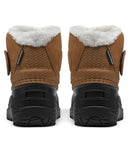 THE NORTH FACE Kids' Alpenglow II Insulated Snow Boot Waterproof Brown,Size 7 - Like New