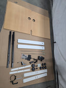 GENERIC ELECTRIC STANDING DESK 55X24 INCH ADJUSTABLE HEIGHT DESK - MAPLE - Like New