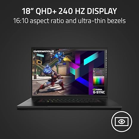 Razer Blade RZ09-0484TEH3-R3U1 18" QHD+ i9-13950HX 32 1TB SSD RTX 4080 - Black Like New