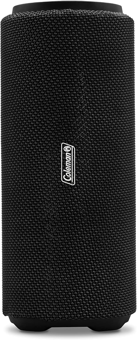 Coleman CBT90 Portable Water Resistant Bluetooth Speaker - BLACK Like New